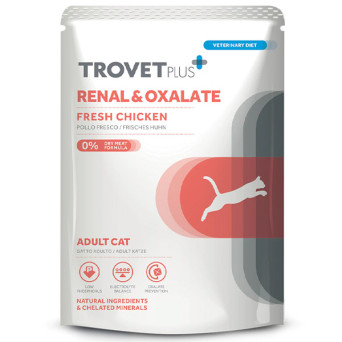 Trovet - Plus Cat Renal & Oxalate Pollo Fresco 85gr - 