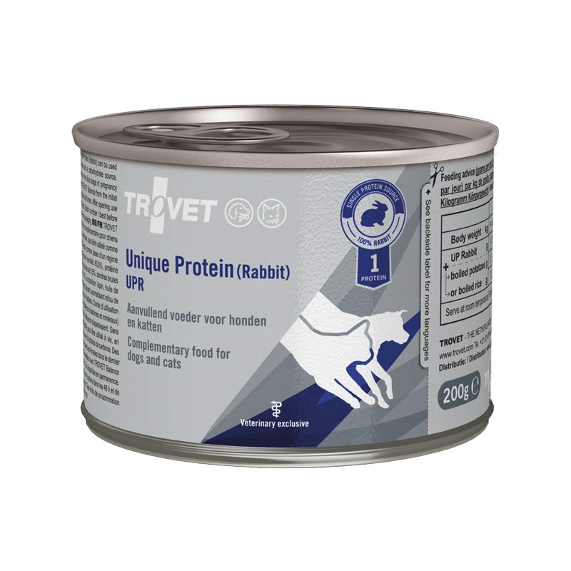 Trovet - Unique Protein Coniglio 200gr - 