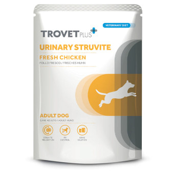 Trovet - Plus Dog Adult Urinary Struvite Pollo Fresco 100gr