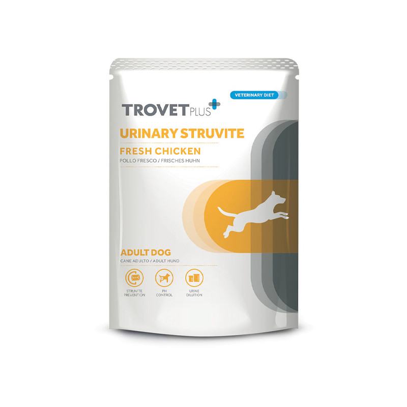 Trovet - Plus Dog Adult Urinary Struvite Pollo Fresco 100gr - 