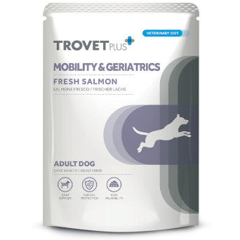 Trovet - Plus Dog Adult Mobility & Geriatrics Salmone Fresco 85gr - 