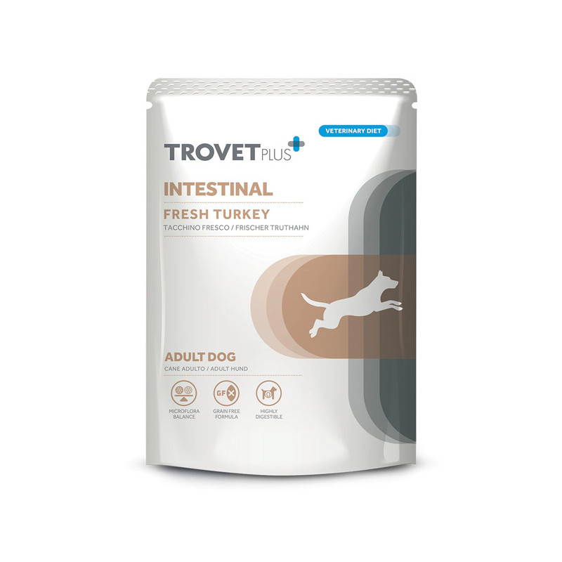 Trovet - Plus Dog Adult Intestinal Tacchino Fresco 100gr - 