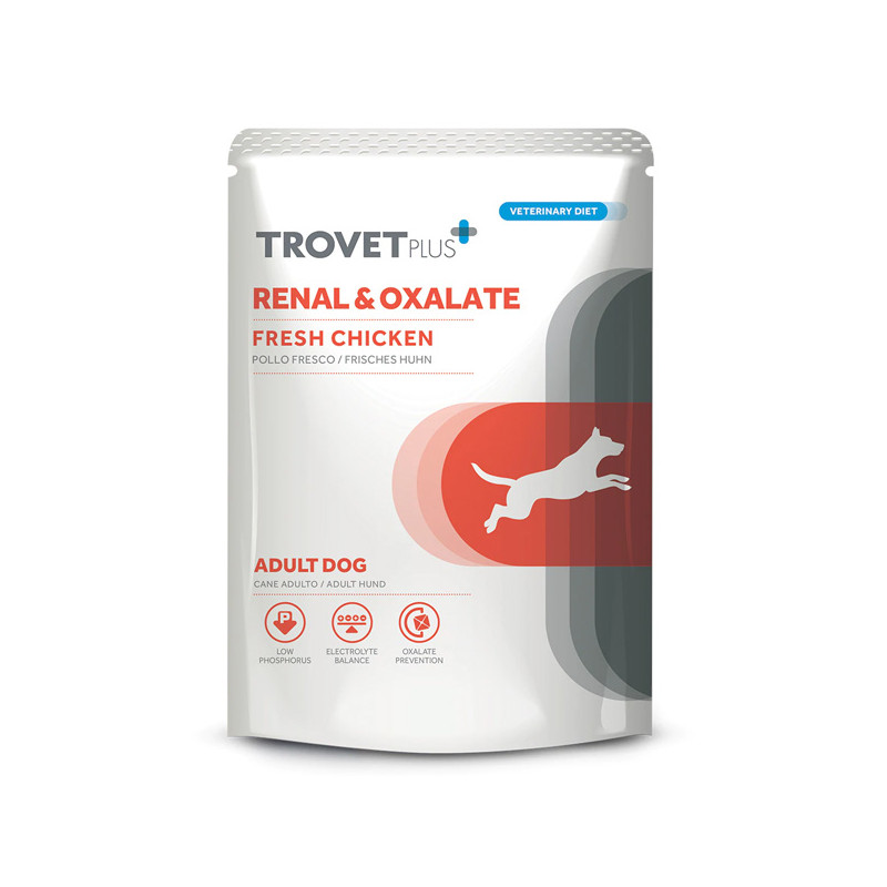 Trovet - Tro Plus Adult Renal & Oxalate Pollo Fresco 100gr - 