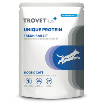 Trovet - Plus Dog Adult Unique Protein Coniglio Fresco 100gr