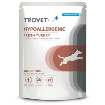 Trovet - Plus Hypoallergenes Tacchino-Fresco für Hunde, 100 g