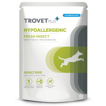 Trovet - Plus Hypoallergenes Insetto Fresco für Hunde, 100 g - 