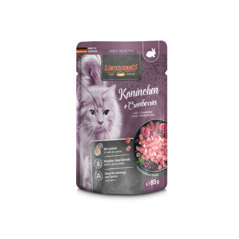 Leonardo Kaninchen + Preiselbeeren 85 gr. (Beutel) - 