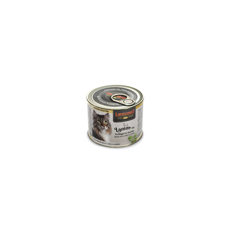 LEONARDO SUPERIOR lattina Agnello con Pollame & Zucca Gr 200 - 