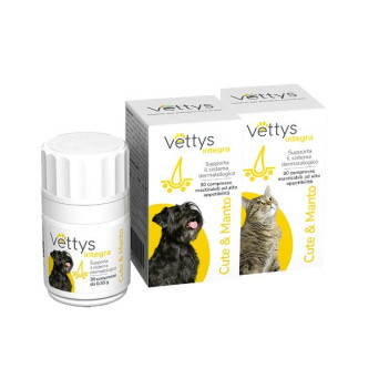 Pharmaidea - Vettys Integra Haut & Fell 30 Tabletten Kat.-Nr - 