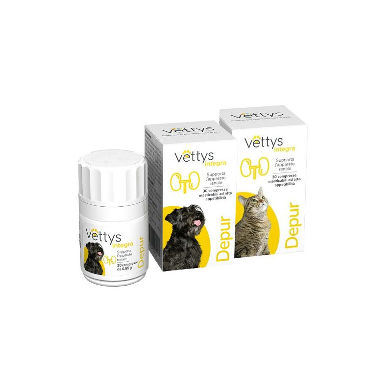 Pharmaidea - Vettys Integra Depur 30 cpr Gatto - 