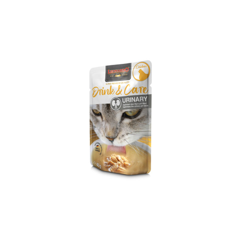 LEONARDO DRINK&CARE URINARY Pollo 40 g. - 