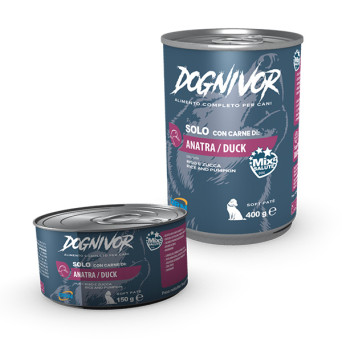 Drn - Dognivor Adult Anatra Riso e Zucca 150 gr - 