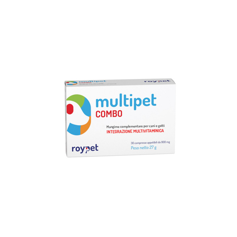 Roypet - Multipet Combo für Hunde und Katzen 30 Tabletten - 