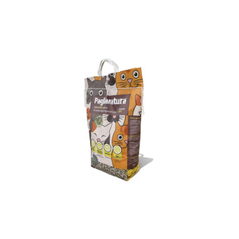 Paglianatura Lettiera Vegetale Per Gatti Granulo 6 Lt. - 