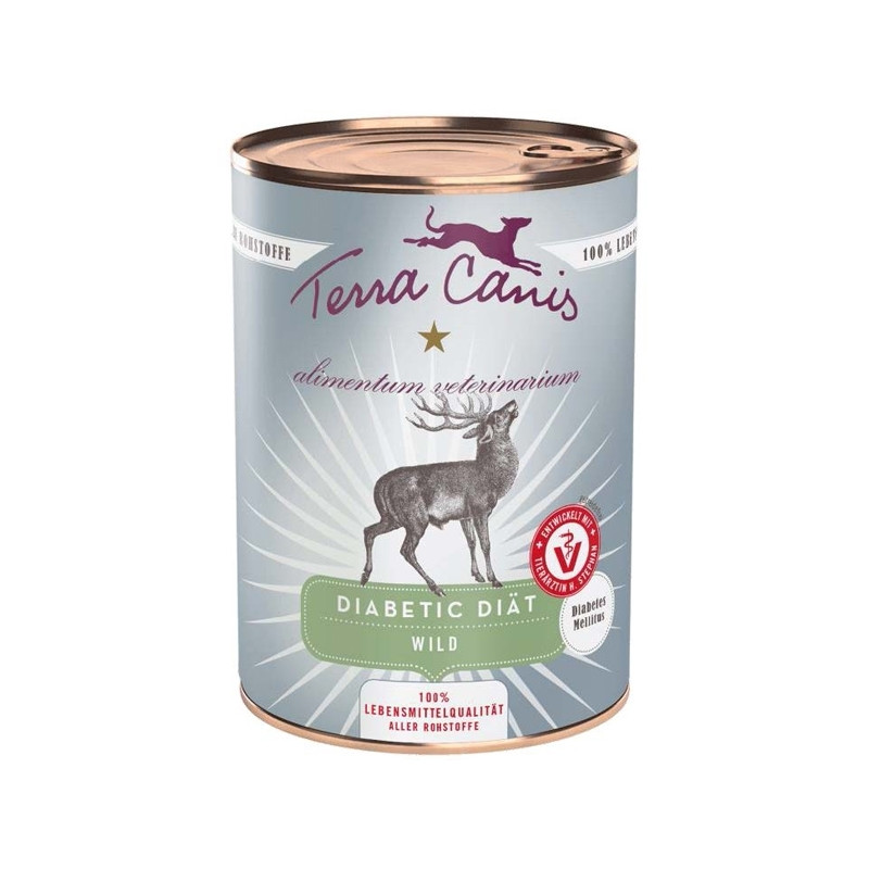 Terra Canis - Alivet Diabetic Game 6 x 400 Gr. - 