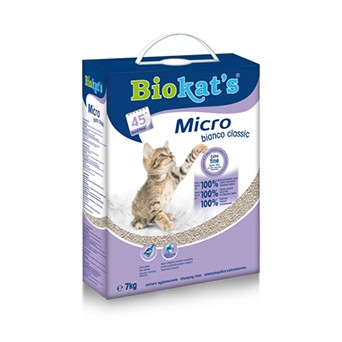 Gimborn Italia - Biokat's Micro Bianco Classic Argilla 7KG - 