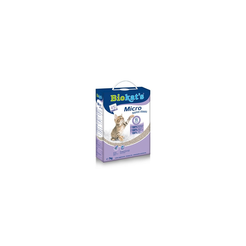 Gimborn Italia - Biokat's Micro White Classic Clay 7KG - 