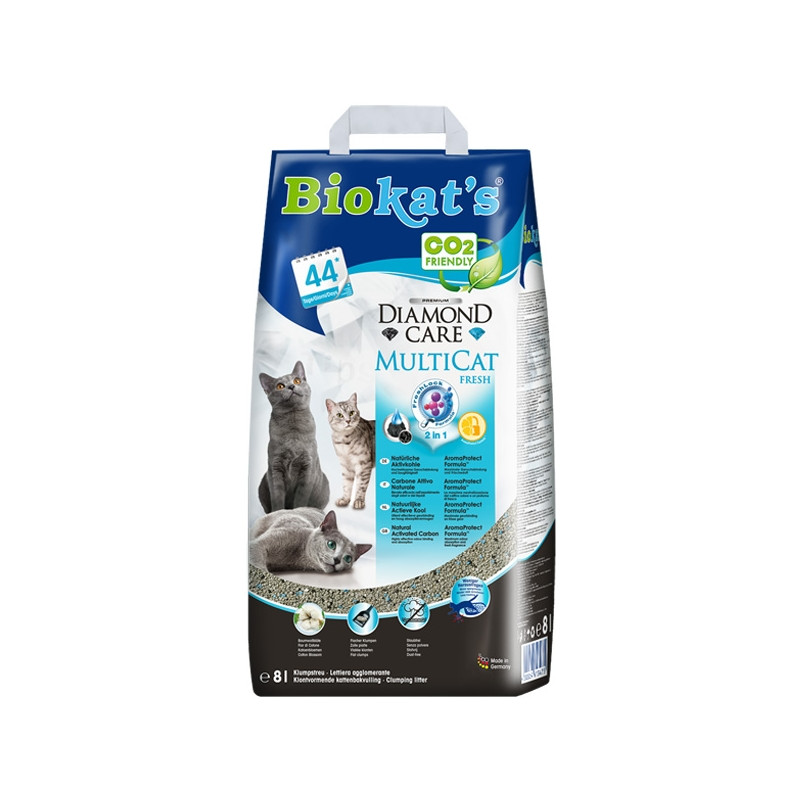 Gimborn Italia - Biokat's Diamond Care Multicat Fresh 8LT - 