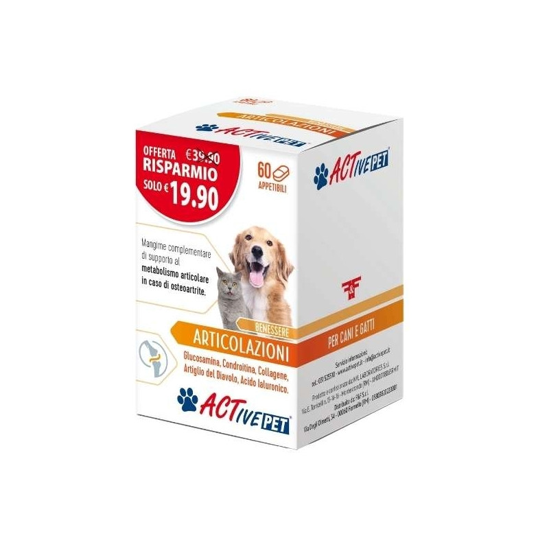 Felpharma - Aktive Gelenke für Haustiere 60 Tabletten - 