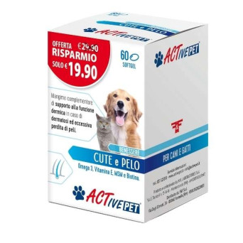 Felpharma - Active Pet Cute and Hair 60XSoftgel - 