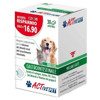 Felpharma - Active Pet Gastrointestinale 30 Compresse - 