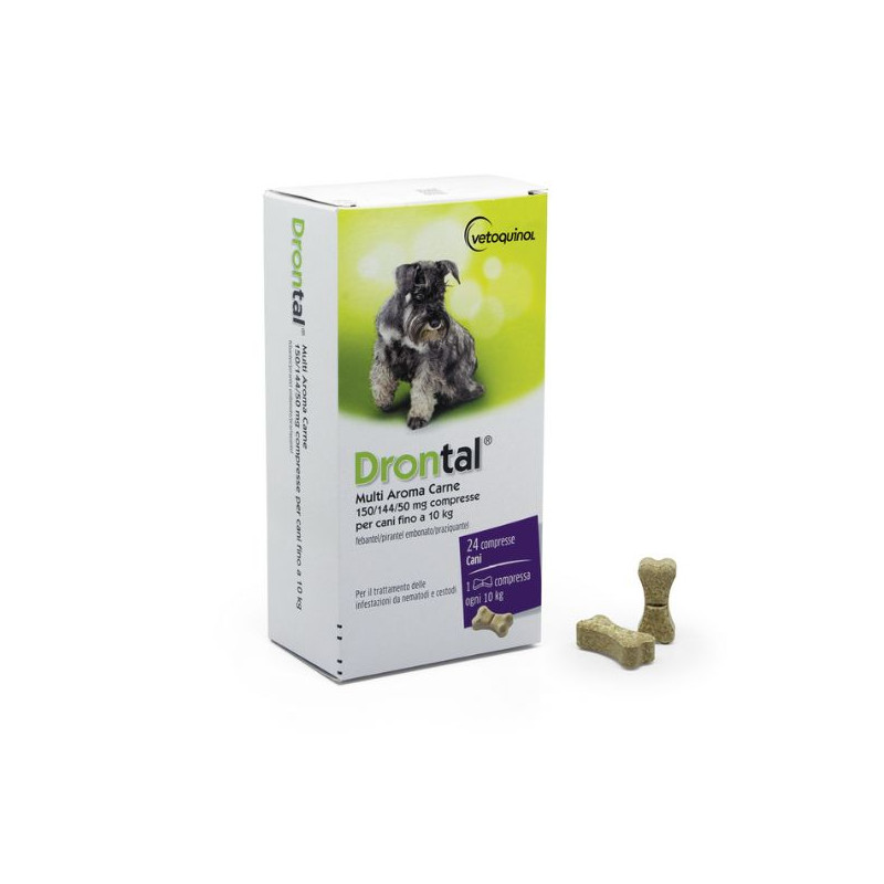 Vetoquinol - Drontal Multi Aroma Carne 24 compresse - 