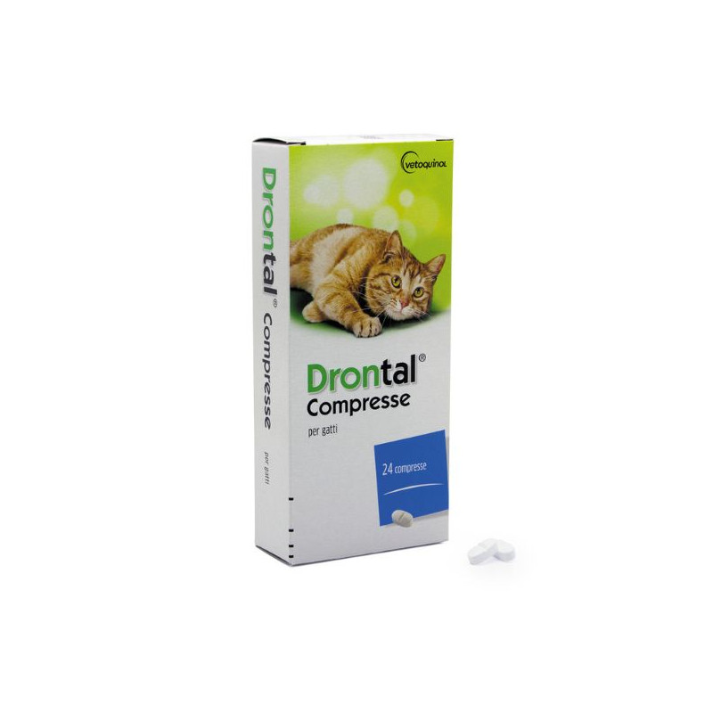 Vetoquinol - Drontal Gatti 24 Tabletten - 