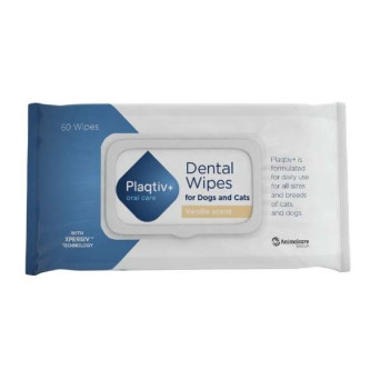 Ecuphar NV - Plaqtiv+ 60 wipes - 