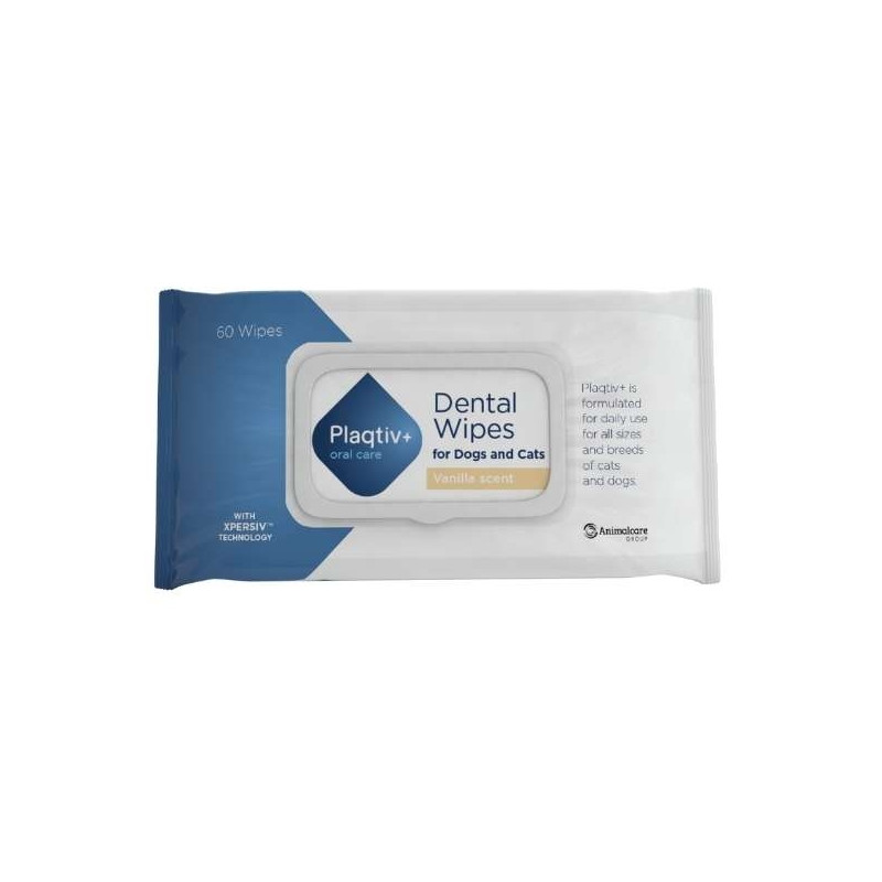 Ecuphar NV - Plaqtiv+ 60 wipes - 