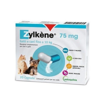 ZYLKENE cani e gatti 100 compresse 75 mg. - 