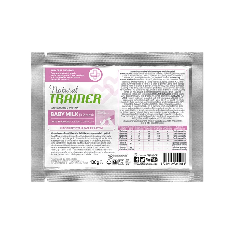 Trainer - Natural Baby Milk 100 gr. - 