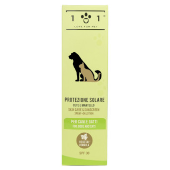 LINE 101 Sonnenschutzspray für Haut und Fell von Hunden und Katzen 250 ml.