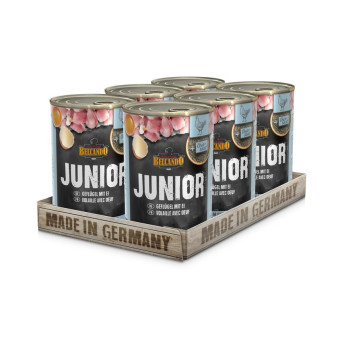 Belcando Junior Geflügel mit Eiern 6x400 gr.