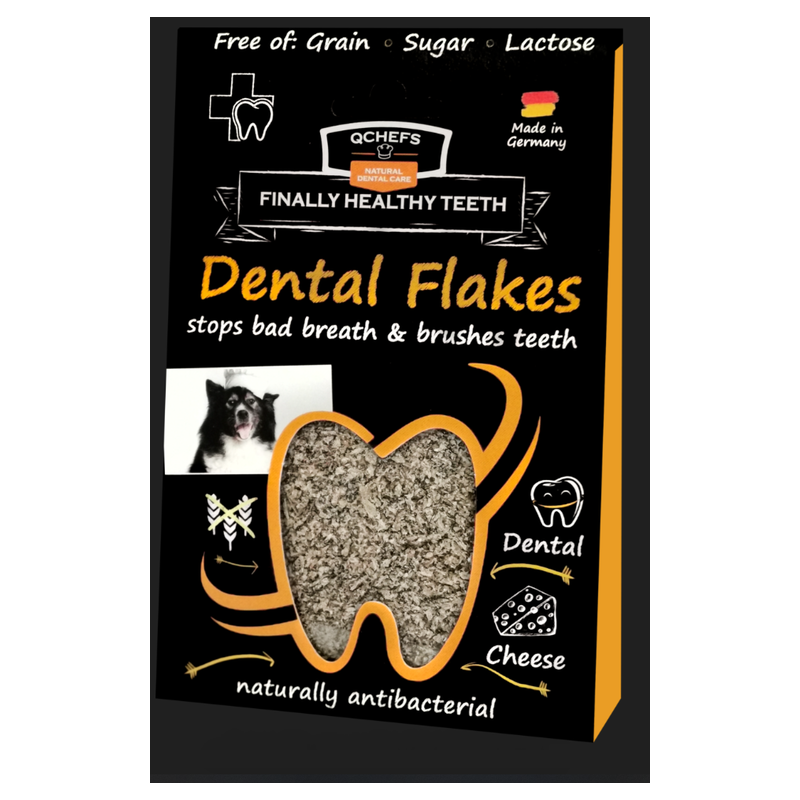 QCHEFS Dental Flakes für die Mundhygiene 90g - 