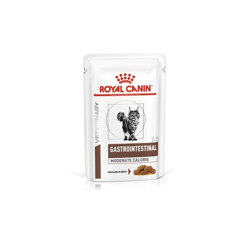 ROYAL CANIN Veterinary Diet Gastrointestinal Moderate 12 sachets of 85 gr. - 