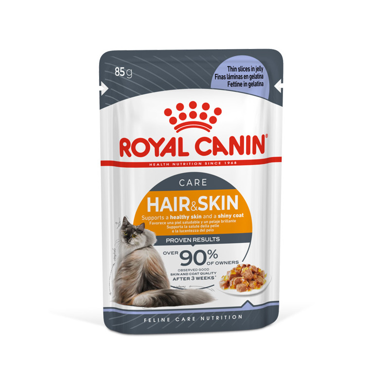 ROYAL CANIN Hair & Skin in Jelly gelatina 12 x 85 gr. - 