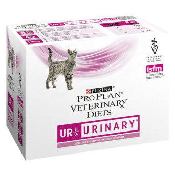 Purina - Pro Plan Veterinary Diets Urinary UR  Salmone 10X85GR - 