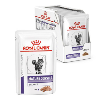 Royal Canin - VET DIET gatto mature consult 12X85 gr.