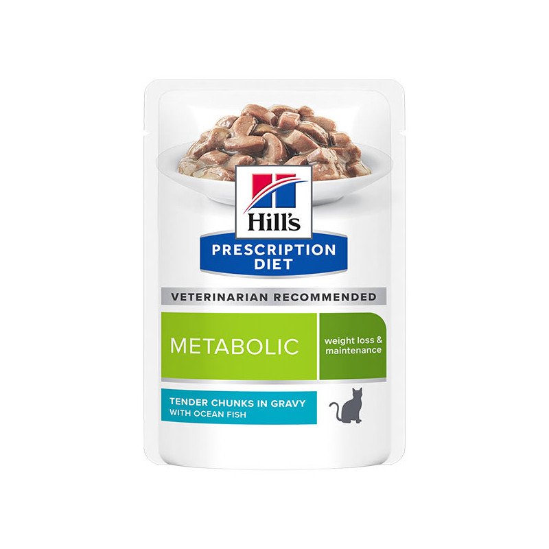 Hill's - DIET Metabolic Meeresfischbisse 85 gr. - 