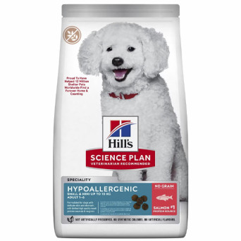 Hill's Pet - hypoallergenic adult small-mini salmon 1.5 kg