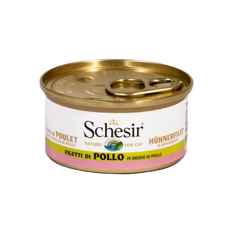 SCHESIR Filetti di Pollo in Brodo di Cottura 70 gr. - 