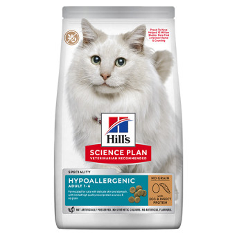 Hill's  Gatto Adult Hypoallergenic  Uovo e Insetti 1,5 - 