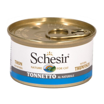 Schesir Gatto Tonnetto al Naturale in Acqua di Cottura  85 gr.