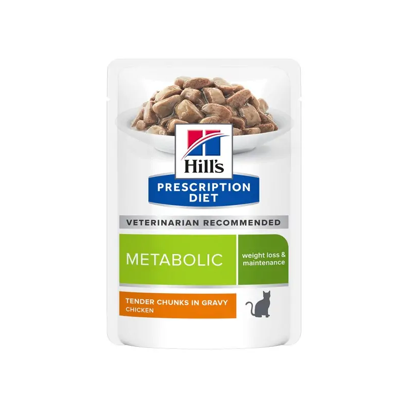 Hill's Cat metabolisch 12 Beutel à 85 gr. - 