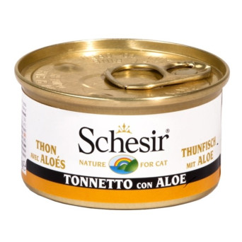 Schesir Katzenthunfisch mit Aloe 85 gr.