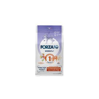 FORZA10 dog monodiet adult minitoy horse and peas 1.5 kg - 