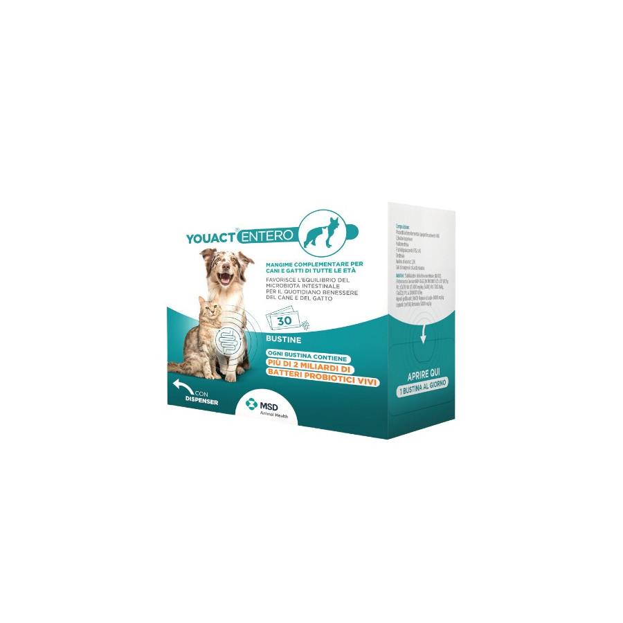 MSD Animal Health-Youact entero 30 bustine - 