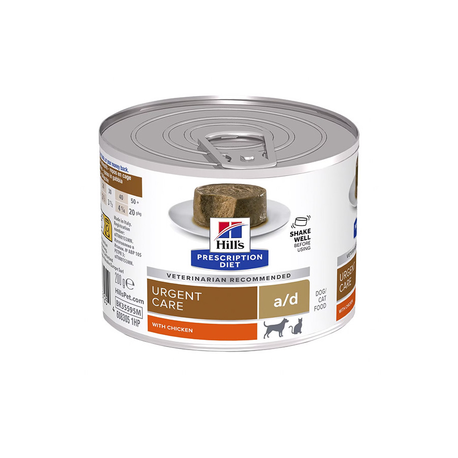 Hill's wet a / d for Dogs and Cats from 200 gr. - 