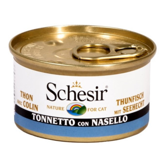 Schesir Cat Tuna with Hake...