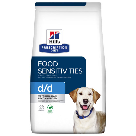 Hill's - diet d/d cane anatra e riso 1,5 kg